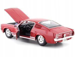 Model kompozytowy Ford Mustang GT 1967 1/24 czerwony 14