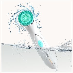 LUMINEO Professional Line Szczoteczka do twarzy Brush Pro turkusowa + Żel oczyszczajacy Lumineo do skóry wrażliwej 100 ml 4