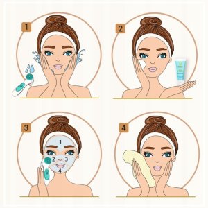 LUMINEO Professional Line Szczoteczka do twarzy Brush Pro turkusowa + Żel oczyszczajacy Lumineo do skóry wrażliwej 100 ml 9