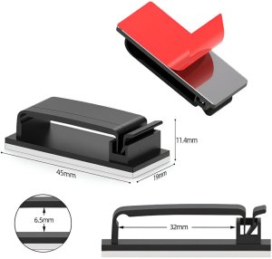 Organizer Mozos CM-SET Zestaw akcesoriów do organizacji kabli 9