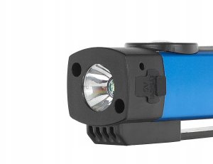 Latarka wielofunkcyjna z magnesem + UV LED COB 5W 2000mAh 300lm IP54 – kartonik wystawowy (12/96) 6