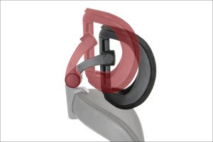 Fotel biurowy TREX czarny/aluminium STEMA 11