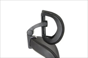 Fotel biurowy TREX czarny/aluminium STEMA 8