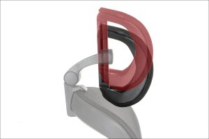 Fotel biurowy TREX czarny/aluminium STEMA 9