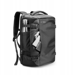 Plecak Tech-Protect Defender S40 Ryanair & Wizzair Travel Laptop Cabin Backpack 20L 40x20x25 Black 7