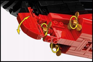 Klocki R.M.S Titanic 3260 klocków 7