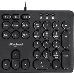 Zestaw klawiatura i mysz przewodowa Rebel WDS200 6