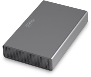 Obudowa USB 3.0 na dysk SSD/HDD 3.5 SATA III max. 16 TB z zasilaczem, aluminiowa 6