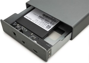 Obudowa USB 3.0 na dysk SSD/HDD 3.5 SATA III max. 16 TB z zasilaczem, aluminiowa 9