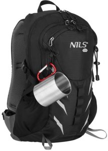 Nils Extreme NC17110 KUBEK KEMPINGOWY Z KARABIŃCZYKIEM 330 ML STAL NIERDZEWNA CZERWONY NILS CAMP 3