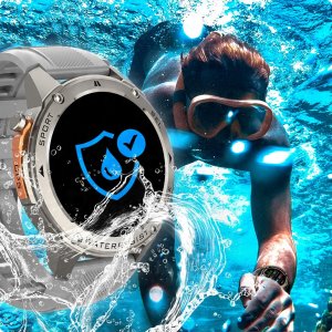 SMARTWATCH ZEGAREK MĘSKI GPS MENU PL WODOODPORNY ROZMOWY SPORT SMART WATCH 8