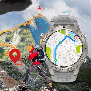 SMARTWATCH ZEGAREK MĘSKI GPS MENU PL WODOODPORNY ROZMOWY SPORT SMART WATCH 10