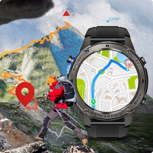 ZEGAREK SMARTWATCH MĘSKI WODOODPORNY ROZMOWY MENU PL SPORT GPS SMART WATCH 11
