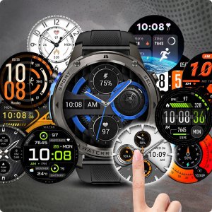 ZEGAREK SMARTWATCH MĘSKI WODOODPORNY ROZMOWY MENU PL SPORT GPS SMART WATCH 9