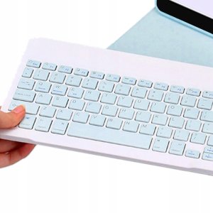 Etui z klawiaturą Bluetooth do Lenovo Tab P12 TB-370 (Niebieskie) 2