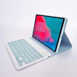 Etui z klawiaturą Bluetooth do Lenovo Tab P12 TB-370 (Niebieskie) 5