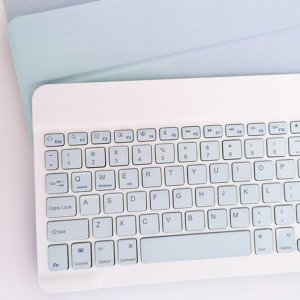 Etui z klawiaturą Bluetooth do Lenovo Tab P12 TB-370 (Niebieskie) 7