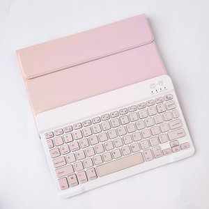 Etui z klawiaturą Bluetooth do Lenovo Tab P12 TB-370 (Różowe) 8