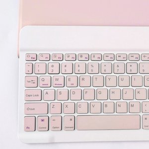 Etui z klawiaturą Bluetooth do Lenovo Tab P12 TB-370 (Różowe) 9