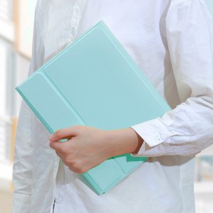Etui z klawiaturą Bluetooth touchpad do Xiaomi Mi Pad 6/ 6 Pro (Niebieskie) 2