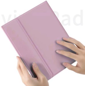 Etui z klawiaturą Bluetooth touchpad do iPad Air 13 Gen6 (Różowe) 8