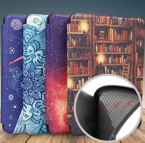 Etui na Kindle 10 2019 6" - Van Gogh Gwiaździsta Noc Pokrowiec 9