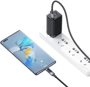 Kabel USB Usams USB-A - USB-C 1.2 m Czarny 4