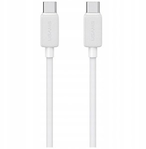 Kabel USB Usams USB-C - USB-C 2 m Biały 16