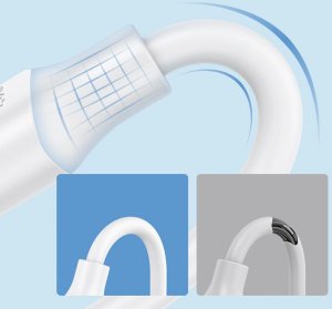 Kabel USB Joyroom USB-A - Lightning 1 m Biały (6956116735098) 2