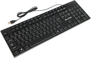 84-226# Klawiatura blow kp-122 usb czarna 11