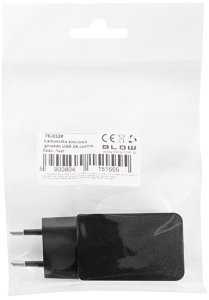 76-032# Ładowarka sieciowa gniazdo usb 2a czarna 34