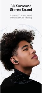 Słuchawki Bluetooth TWS USAMS IF27 bezprzewodowe czarny 2