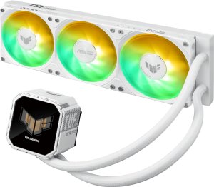 Chłodzenie wodne Asus TUF Gaming LC III 360 ARGB LCD White Edition (90RC01A2-B0EAY0) 3