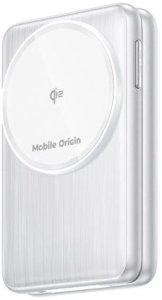 Mobile Origin 3in1 Foldable Qi2 Charger PW8, silver 3