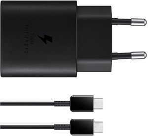 Ładowarka sieciowa 25W Samsung Fast Turbo EP-TA800 + kabel USB typ C ORYG 5