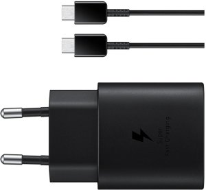 Ładowarka sieciowa 25W Samsung Fast Turbo EP-TA800 + kabel USB typ C ORYG 6