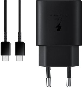 Ładowarka sieciowa 25W Samsung Fast Turbo EP-TA800 + kabel USB typ C ORYG 7