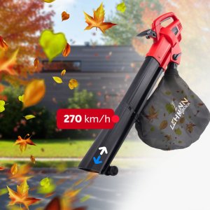 DMUCHAWA ELEKTRYCZNA DO LIŚCI OGRODOWA ROZDRABNIACZ ODKURZACZ 3500W SALTIUM 3