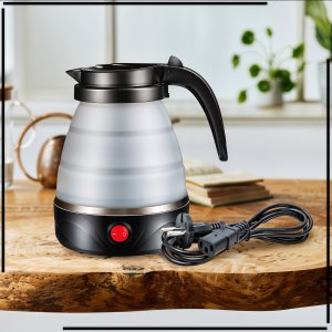 Czajnik elektryczny Kuketo TRIPTEA 750 W 0,6 l czarny 7