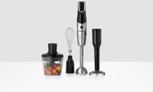 OBH Nordica InfinyForce Pro, Immersion blender, 1200 W, Black, Stainless steel 2