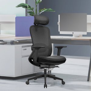 Krzesło biurowe Angel fizjO Czarne 9