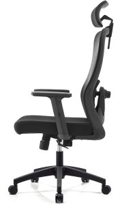 Krzesło biurowe Angel grOm Czarne 2