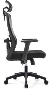 Krzesło biurowe Angel grOm Czarne 5