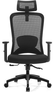 Krzesło biurowe Angel grOm Czarne 7