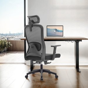 Krzesło biurowe Angel grOm Czarne 8