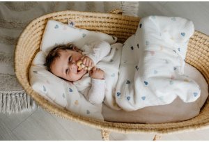 PULP BAMBOO PULP-ŚPIWOREK CAŁOROCZNY DO 12M 1,75TOG   KOLOROWE SERDUSZKA 4
