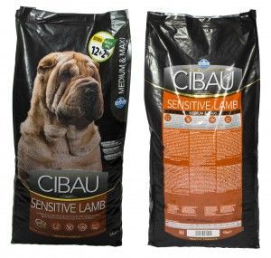 Farmina Pet Foods Cibau Sensitive Lamb Medium/Maxi 12kg+2kg 1