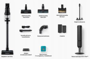Odkurzacz pionowy Samsung Bespoke AI Jet Ultra VS90F40DEK/GE 7