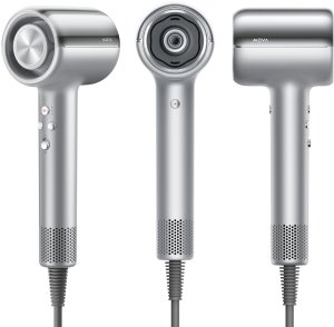 Suszarka do Włosów MOVA Shine 20 Srebrna Zestaw 3 Nasadek 1800W z Jonizacją 2