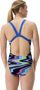 Damski Strój kąpielowy FL PRINTED LEADERBACK AF 6